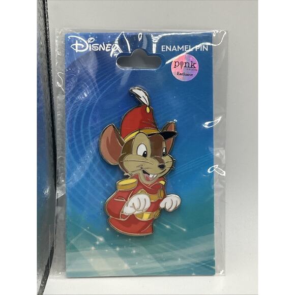 Disney Dumbo Timothy Collectible Enamel Pin 2.25" PALM Exclusive - Picture 1 of 3
